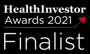 Health investor finalist logo