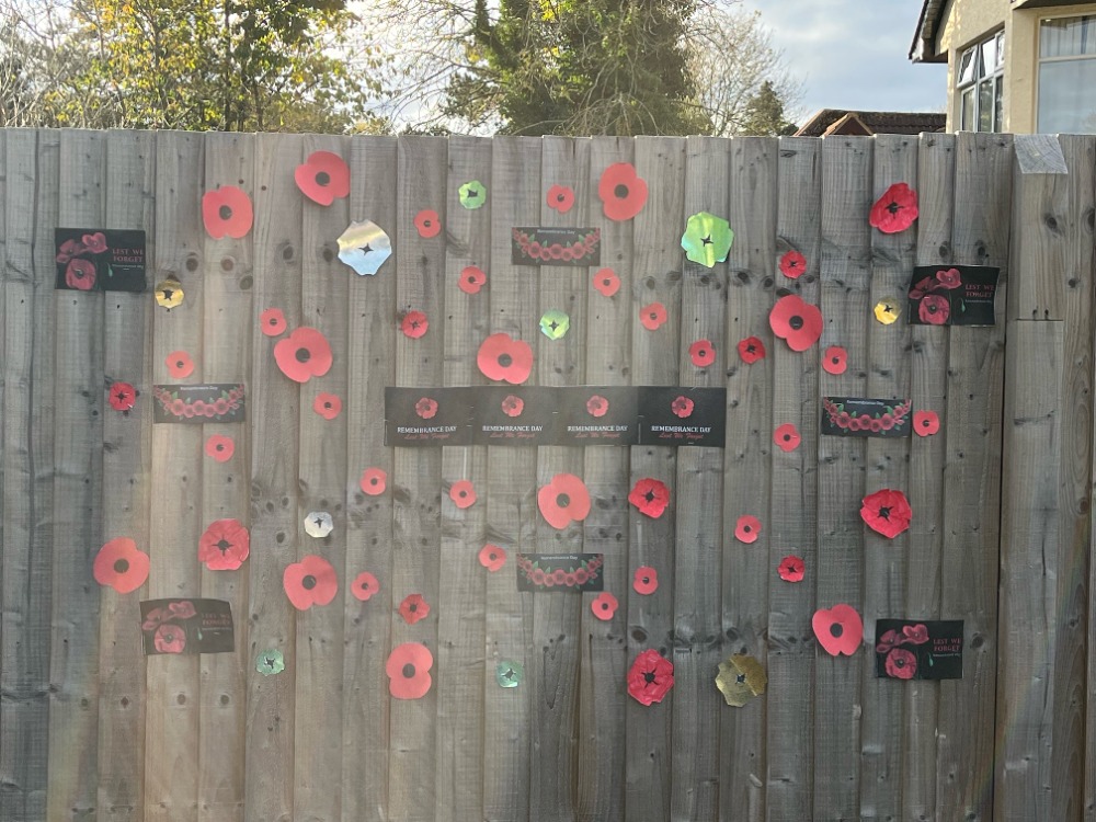 rememberance display