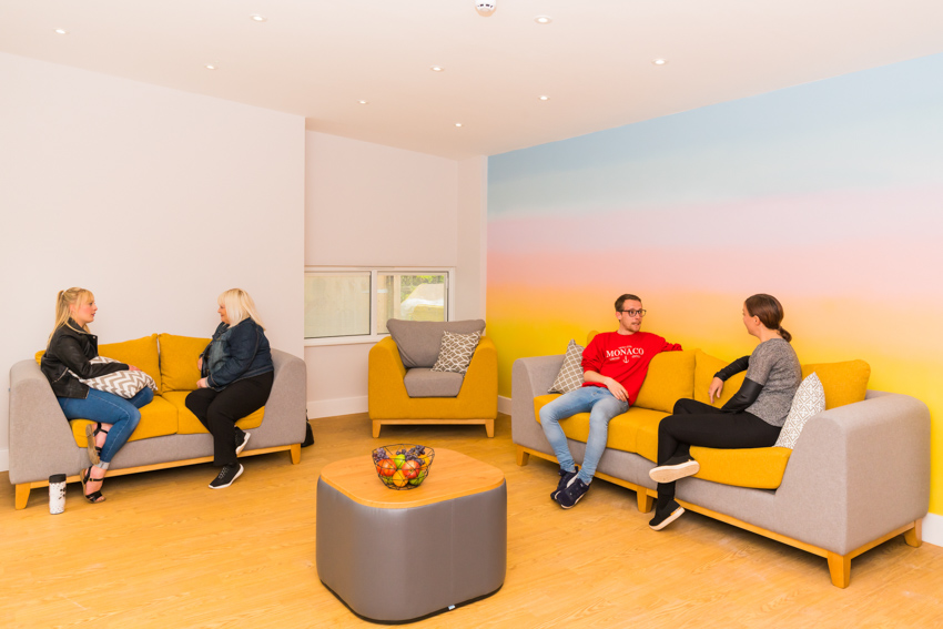 lounge area