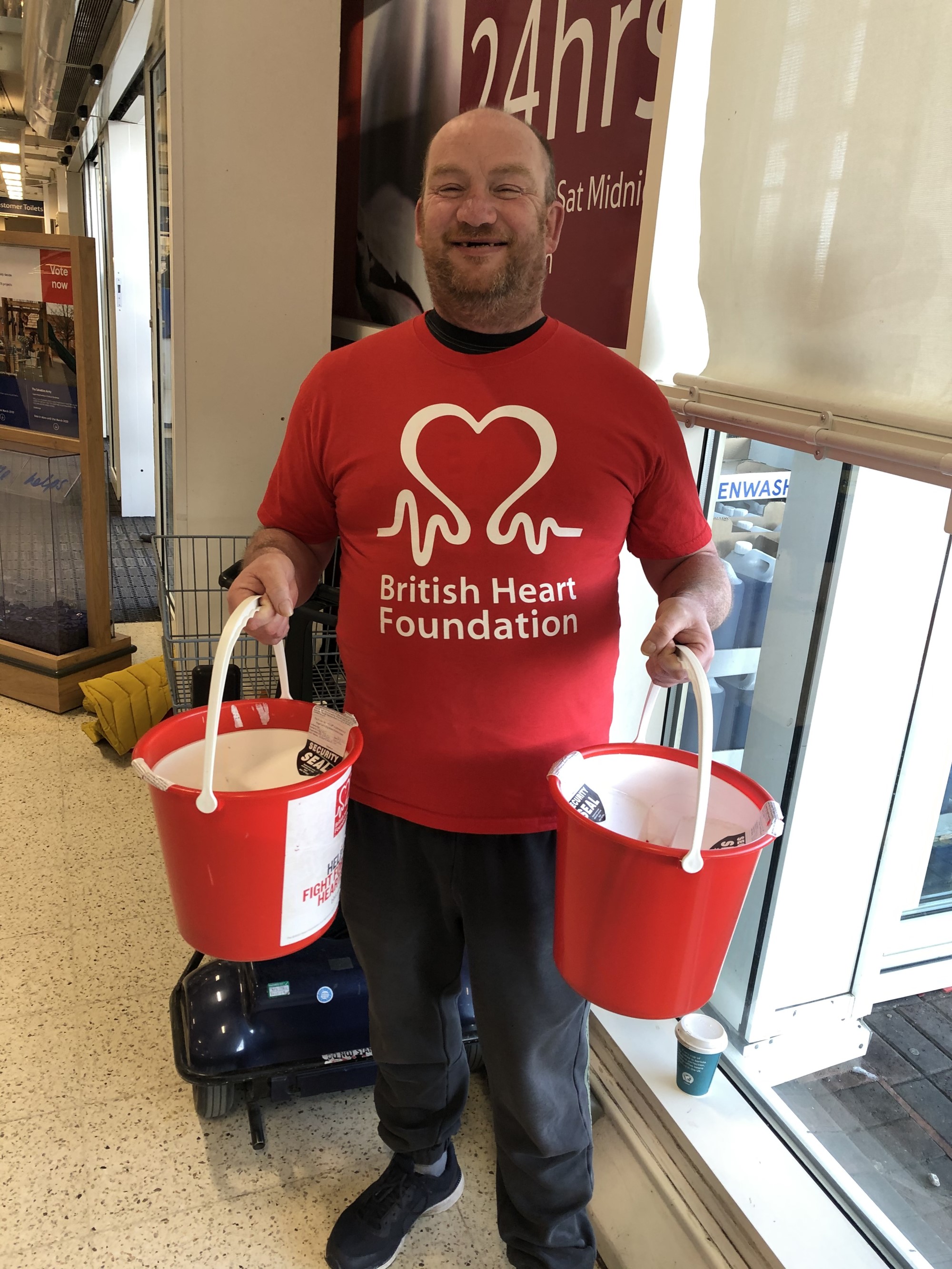 Person fundraising