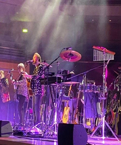 musicians on stage