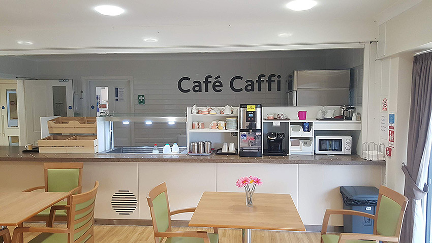 Cafe area