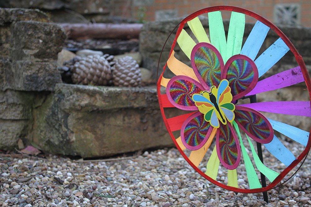 rainbow windmill