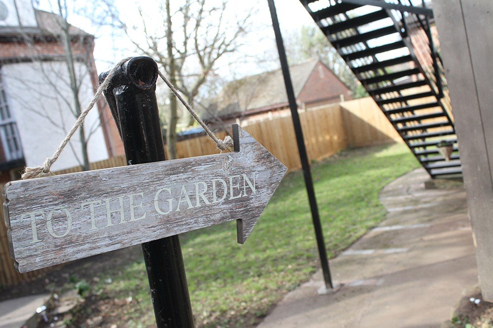 Garden sign