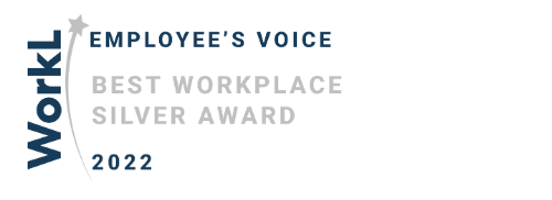 WorkL employee best workplace silver award